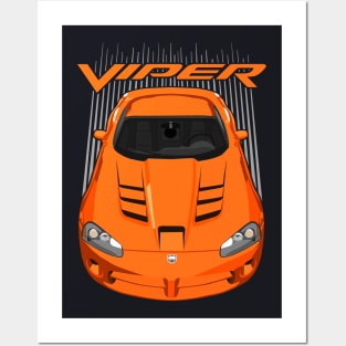 Viper SRT10-orange Posters and Art